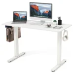 Ergonomic Rising Computer Desk with 3 Memory Heights