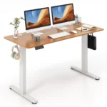 Electric Height Adjustable Computer Desk with 3 Memory Height Settings