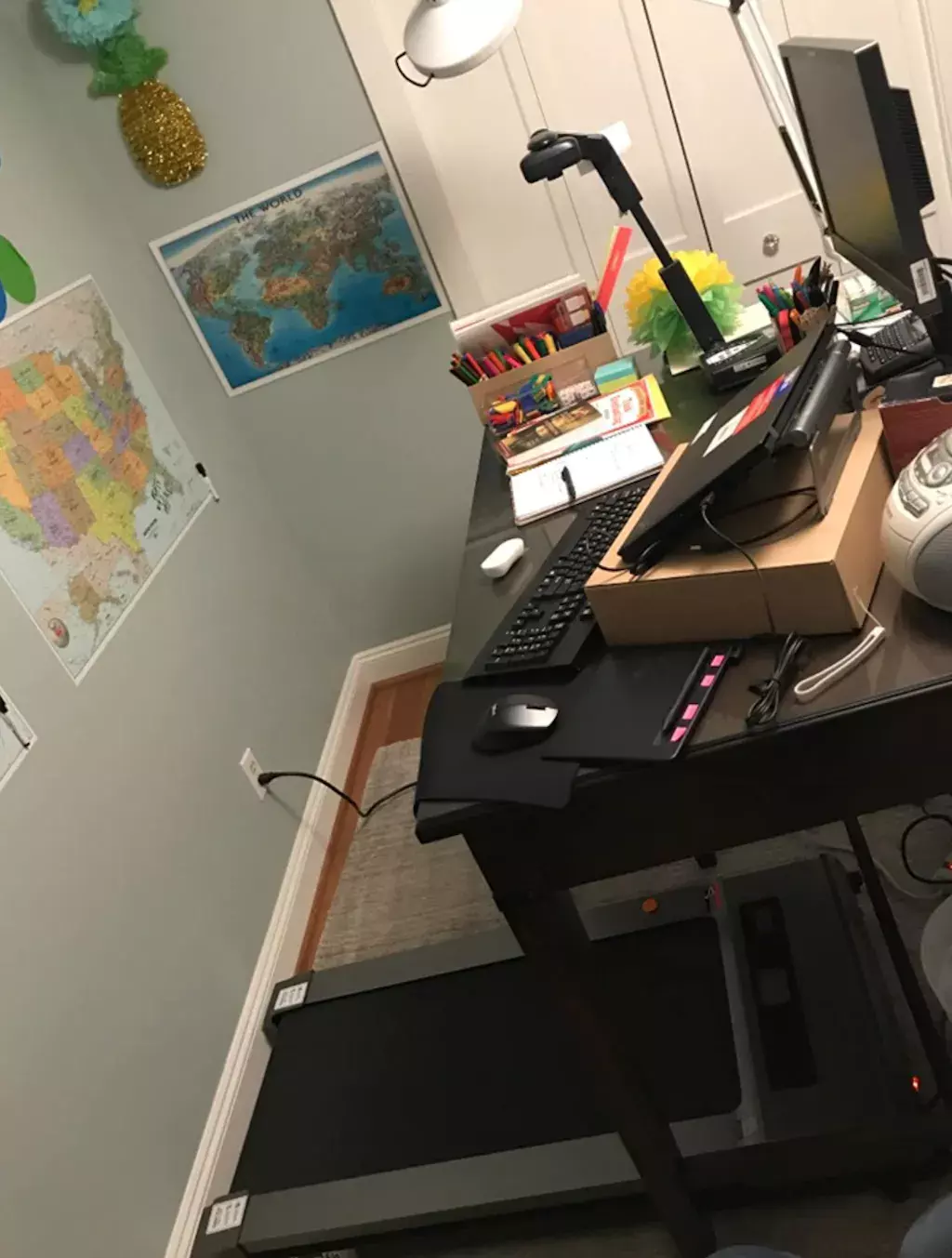 Walk Away the Covid Pounds While You Work